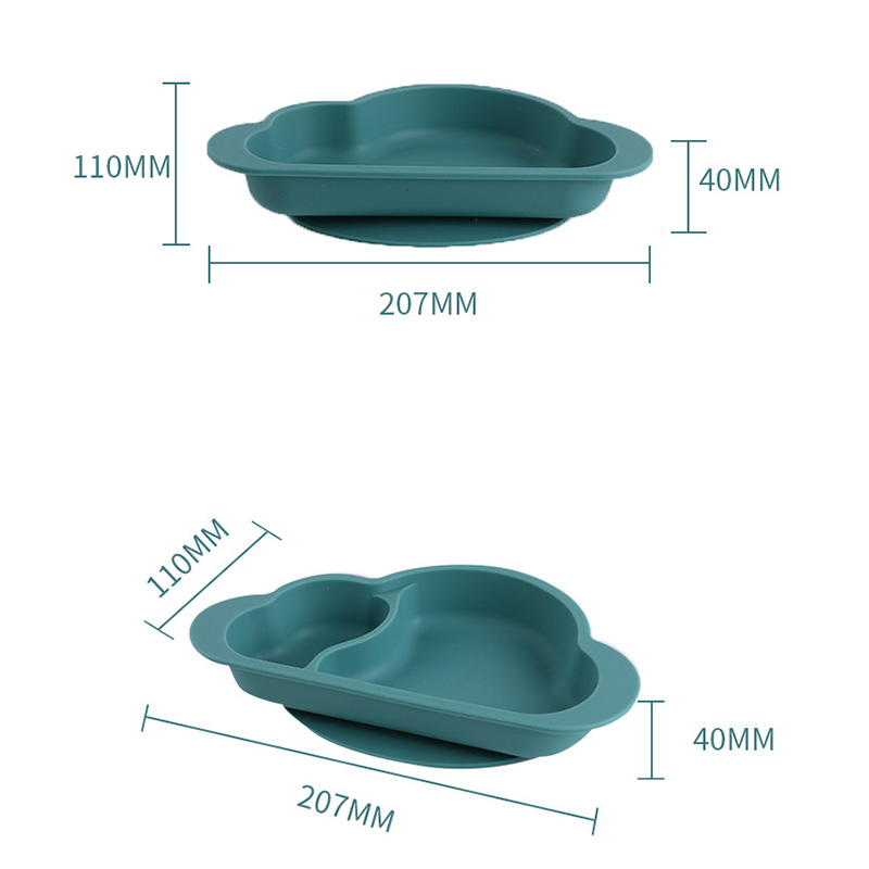 Placas de silicona sin BPA de calidad alimentaria.