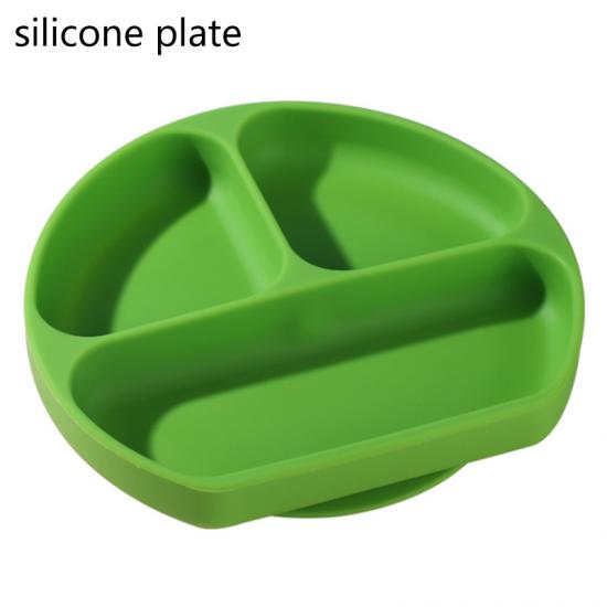 plato de silicona suave para bebé