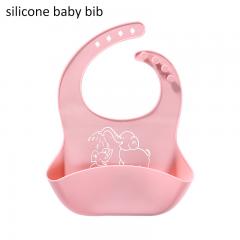 Baberos de silicona impermeables de calidad alimentaria